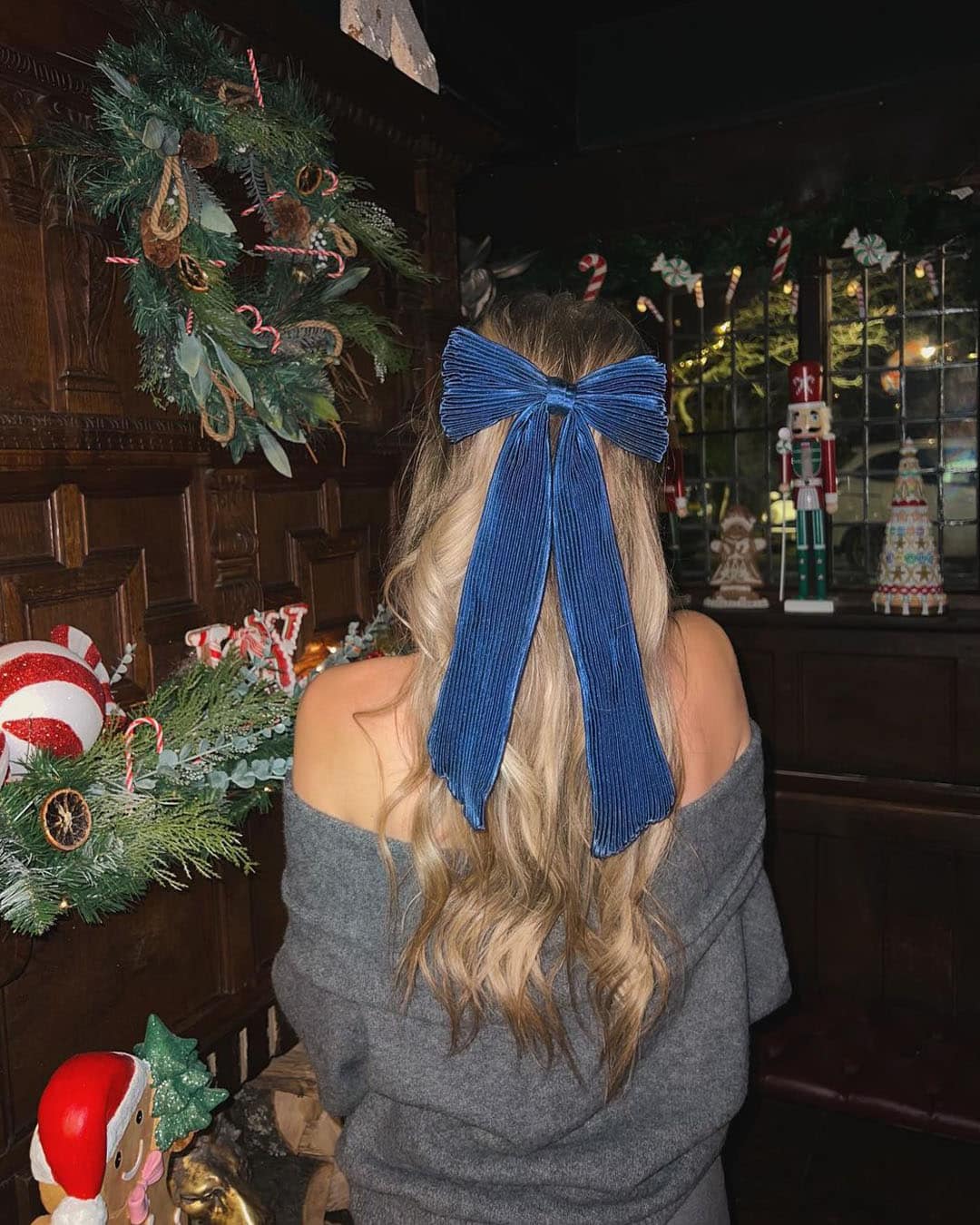 Ribbon Hair Accessories, 헤어 리본 장식